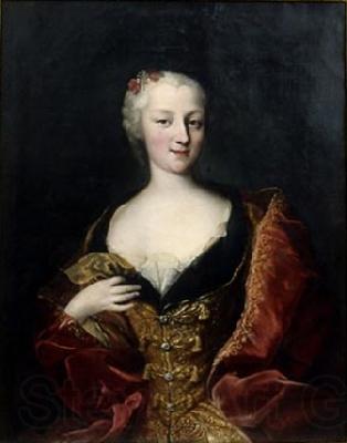 Maria Giovanna Clementi Portrait of Vittoria Maria Elisabetta Gazzelli Norge oil painting art
